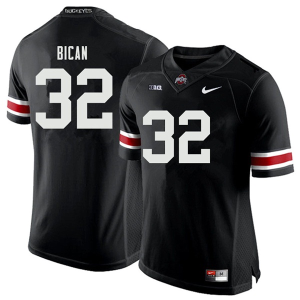 Ohio State Buckeyes #32 Luciano Bican College Football Jerseys Sale-Black
